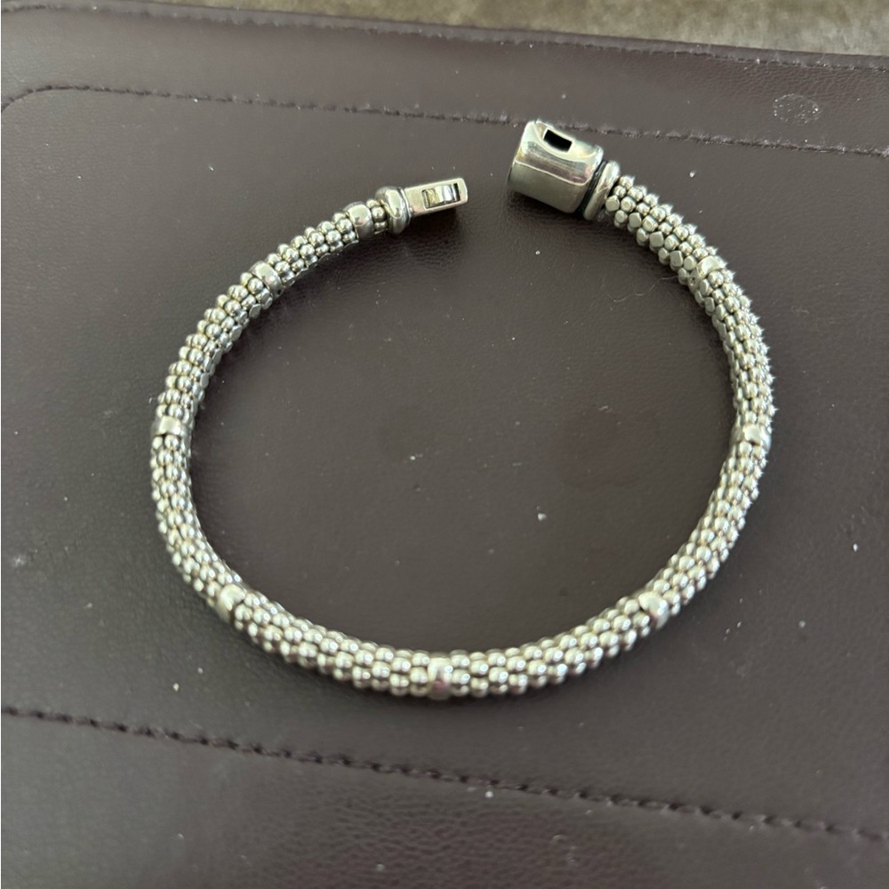 LAGOS Sterling Silver Caviar Bracelet | 6mm
